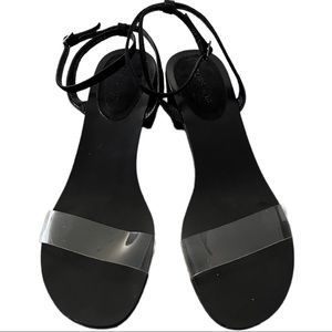 TOPSHOP Black Sandals. Size 38